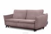 TENUS Klasyczna sofa 3 osobowa sztruks różowy różowy - zdjęcie 3