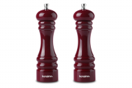 Zestaw młynków 18 cm, 2 szt. bordowy