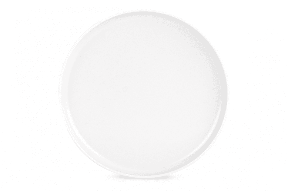 VICTO Talerz obiadowy biały/matowy - zdjęcie 1