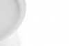 LAGIS Okrągły minimalistyczny stolik kawowy biały biały - zdjęcie 6