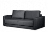 RUVIS Sofa rozkładana do przodu 150x200 cm szara szary - zdjęcie 3
