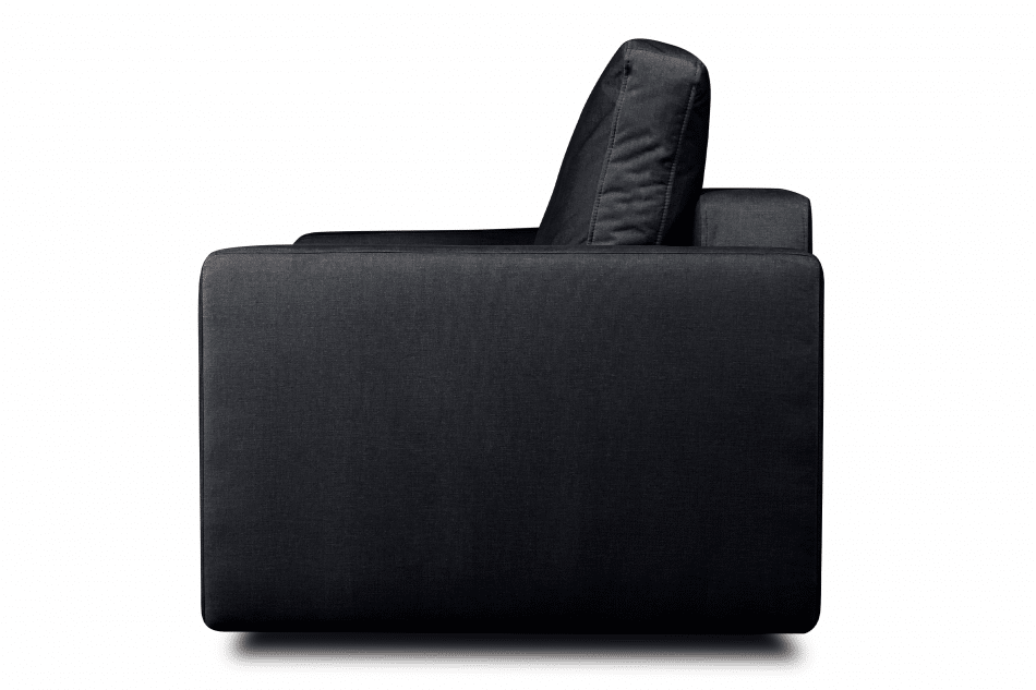 RUVIS Sofa rozkładana do przodu 150x200 cm szara szary - zdjęcie 3