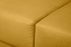 RUVIS Sofa rozkładana do przodu 150x200 cm żółta żółty - zdjęcie 10