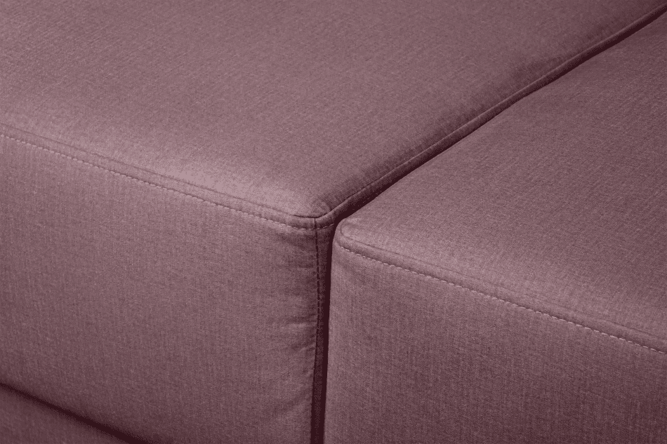 RUVIS Sofa rozkładana do przodu 150x200 cm różowa różowy - zdjęcie 9