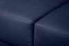 RUVIS Sofa rozkładana do przodu 150x200 cm granatowa granatowy - zdjęcie 10