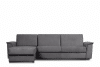 ALOPI Narożnik lewy z funkcją spania z materacem ciemnobeżowy ciemny beżowy - zdjęcie 1