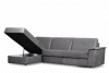 ALOPI Narożnik lewy z funkcją spania z materacem ciemnobeżowy ciemny beżowy - zdjęcie 7