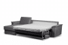 ALOPI Narożnik lewy z funkcją spania z materacem ciemnobeżowy ciemny beżowy - zdjęcie 5