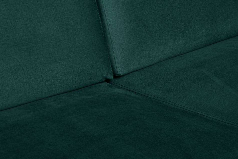 ALOPI Narożnik prawy z funkcją spania z materacem ciemnozielony ciemny zielony - zdjęcie 10