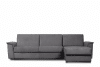 ALOPI Narożnik prawy z funkcją spania z materacem ciemnobeżowy ciemny beżowy - zdjęcie 1