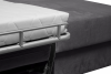 ALOPI Narożnik prawy z funkcją spania z materacem ciemnobeżowy ciemny beżowy - zdjęcie 12