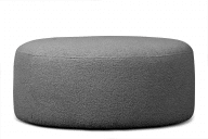 Puf boucle ciemnoszary baranek