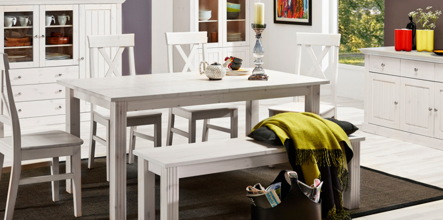 jadalnia w stylu rustykalnym