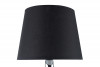 RILA Czarna lampa stołowa w stylu glamour 2szt. srebrny/czarny - zdjęcie 3