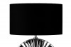 RITIM Czarna nowoczesna lampa stołowa 2szt. srebrny/czarny - zdjęcie 4