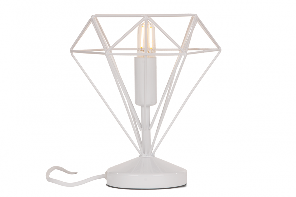 ACOS Lampa stołowa minimalistyczna biała 2 szt. biały - zdjęcie 2