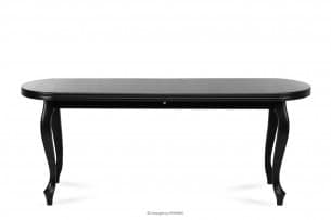 ALTIS, https://konsimo.pl/kolekcja/altis/ Duży stół rozkładany 200 cm vintage czarny czarny - zdjęcie