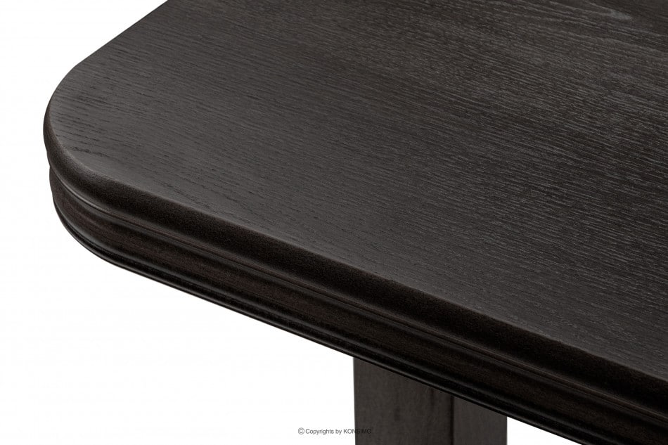 COSPE Stół do salonu rozkładany 140 cm wenge wenge - zdjęcie 6