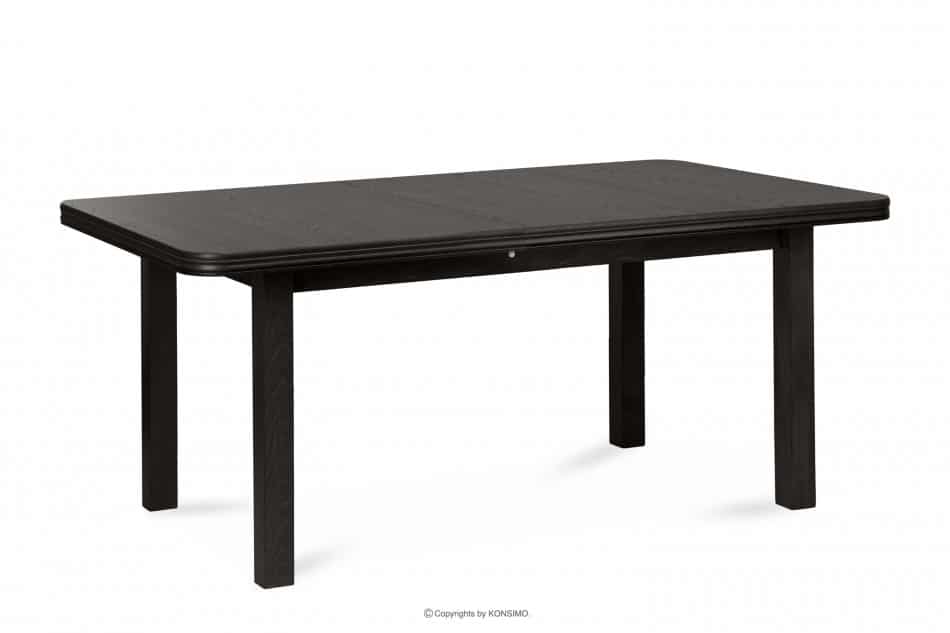 COSPE Stół do salonu rozkładany 160 cm wenge wenge - zdjęcie 2