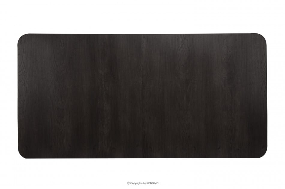 COSPE Stół do salonu rozkładany 160 cm wenge wenge - zdjęcie 7