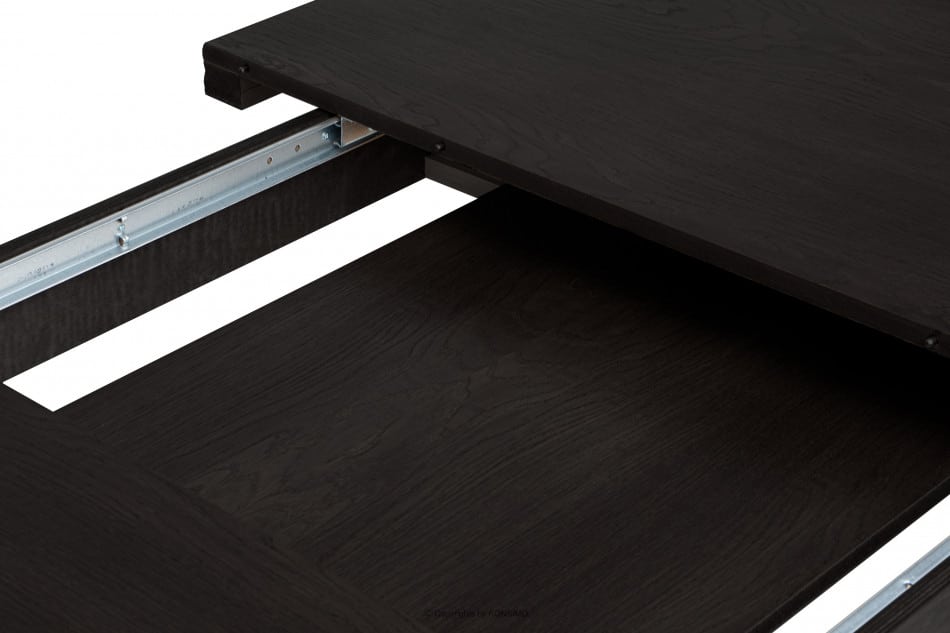 COSPE Stół do salonu rozkładany 160 cm wenge wenge - zdjęcie 5