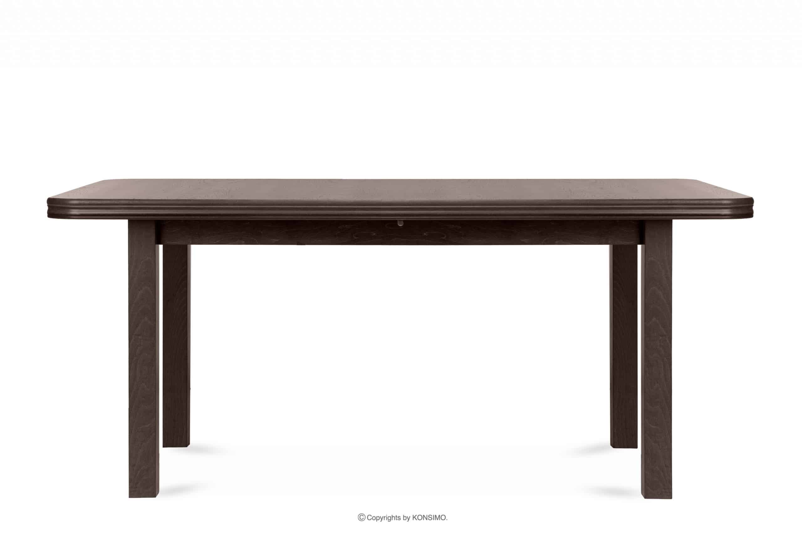 Stół do salonu rozkładany 160 cm orzech
