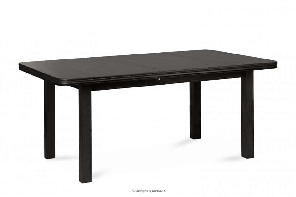 COSPE Duży stół do salonu rozkładany 140 cm wenge wenge - zdjęcie 2