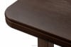 COSPE Duży stół do salonu rozkładany 140 cm orzech orzech ciemny - zdjęcie 7