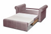LAVIO Sofa velvet glamour z dodatkowymi poduszkami różowa różowy - zdjęcie 3
