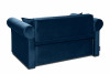 LAVIO Sofa velvet glamour z dodatkowymi poduszkami granatowa granatowy - zdjęcie 4