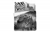 FEROS Czarno-biała pościel z zebrą 160x200 cm czarny/biały - zdjęcie 1