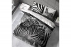 FEROS Czarno-biała pościel z zebrą 160x200 cm czarny/biały - zdjęcie 4