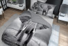 FEROS Bawełniana pościel szara ze słoniem 160x200 cm szary - zdjęcie 4