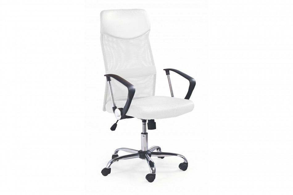 ZALUS Krzesło biurowe z membraną białe biały - zdjęcie 0