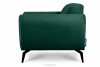 RUBERO Fotel nowoczesny na nóżkach ciemnozielony ciemny zielony - zdjęcie 4