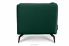 CORDI Fotel pikowany na nóżkach ciemnozielony ciemny zielony - zdjęcie 4