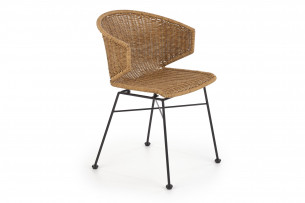 CALIS, https://konsimo.pl/kolekcja/calis/ Rustykalne krzesło rattanowe naturalny - zdjęcie