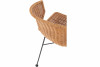CALIS Rustykalne krzesło rattanowe naturalny - zdjęcie 7