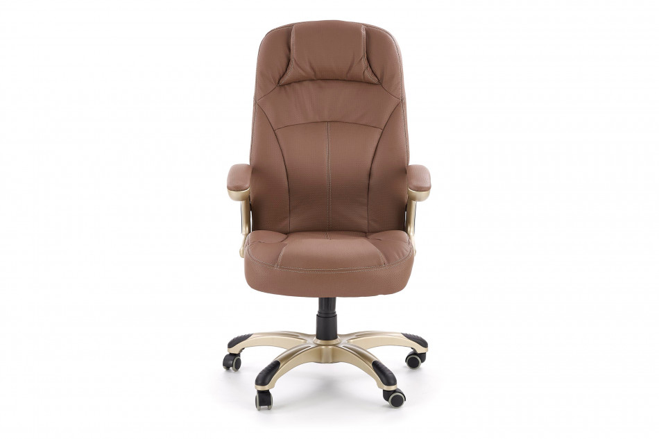 HAKO Krzesło do biurka z podłokietnikami brązowe brązowy - zdjęcie 0