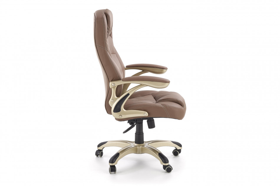HAKO Krzesło do biurka z podłokietnikami brązowe brązowy - zdjęcie 1