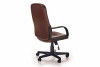 ROCA Krzesło do biurka obrotowe brązowe brązowy - zdjęcie 2