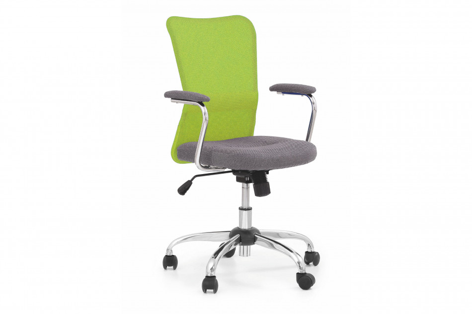 WISTERI Krzesło do biurka młodzieżowe zielone zielony/szary - zdjęcie 0