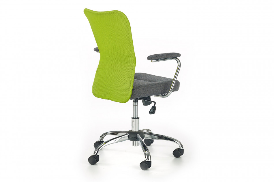 WISTERI Krzesło do biurka młodzieżowe zielone zielony/szary - zdjęcie 1