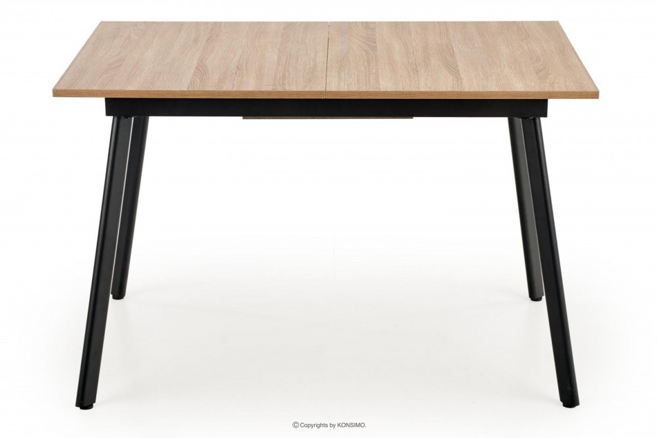 TEMIS Loftowy funkcjonalny stół do salonu dąb sonoma/szary/czarny - zdjęcie 0