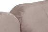 PULMO Prosta kanapa z funkcją spania 140x200 cm matowa jasnobrązowa jasny brązowy - zdjęcie 10