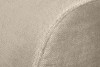 CARO Nowoczesna kremowa pufa do salonu kremowy - zdjęcie 4