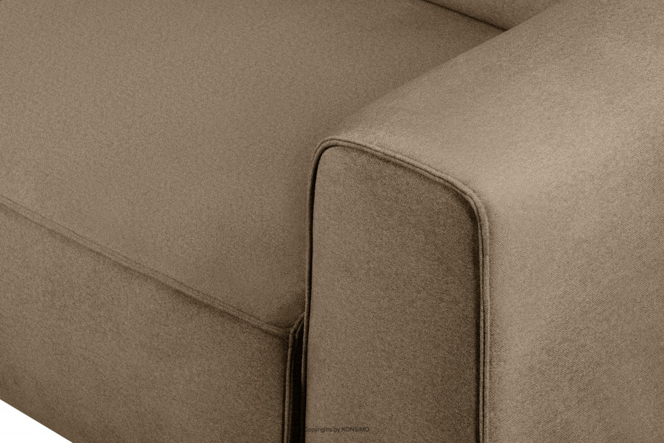 VESTRI Beżowy fotel do salonu na nóżkach beżowy - zdjęcie 6