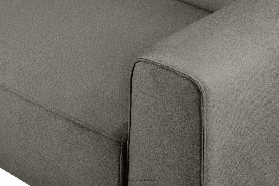 VESTRI Szara sofa 2 osobowa na nóżkach szary - zdjęcie 6