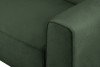VESTRI Sofa 2 osobowa na nóżkach do salonu ciemnozielona ciemny zielony - zdjęcie 7