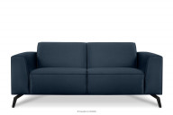 Sofa dwuosobowa do salonu granatowa